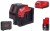 Laser krzyżowy Milwaukee zielony M12CLLP 38m