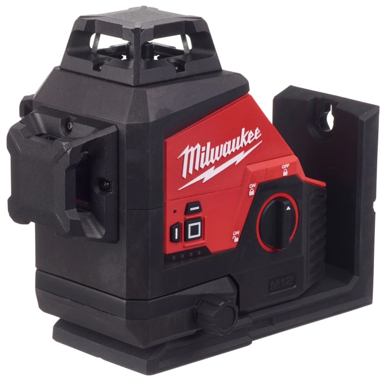Laser krzyżowy Milwaukee M123PL-401C 3-płaszczyznowy