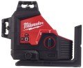 Laser krzyżowy Milwaukee M123PL 3-płaszczyznowy