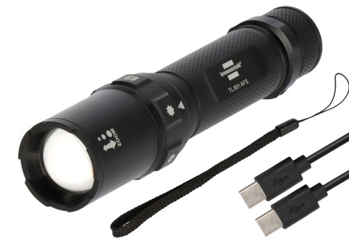 Latarka akumulatorowa LED Brennenstuhl z selektorem ostrości TL 801 AFS, IP44, 800lm 1178600210