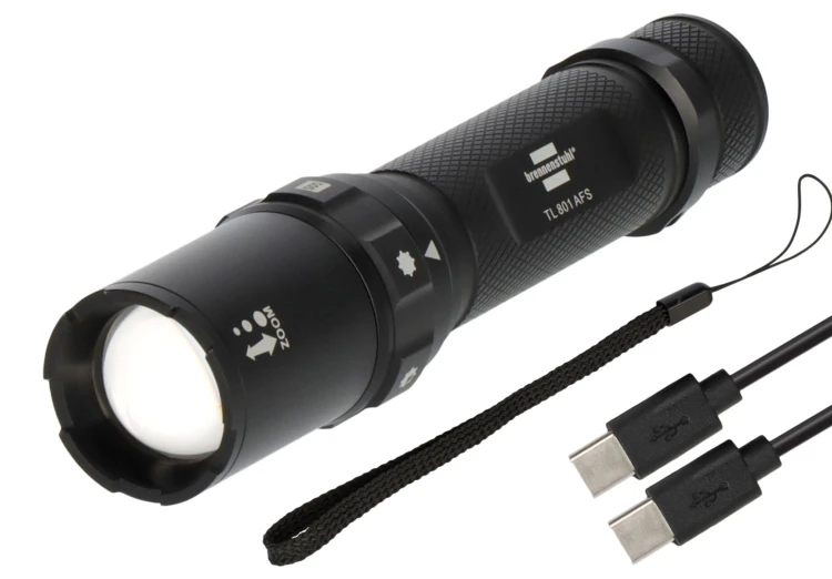 Latarka akumulatorowa LED Brennenstuhl z selektorem ostrości TL 801 AFS, IP44, 800lm 1178600210