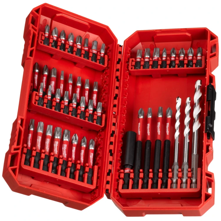 Bity udarowe i wiertła Milwaukee Shockwave Impact Duty zestaw 48 szt. 4932492005