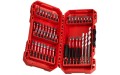Bity udarowe i wiertła Milwaukee Shockwave Impact Duty zestaw 48 szt. 4932492005