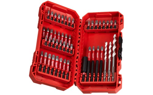 Bity udarowe i wiertła Milwaukee Shockwave Impact Duty zestaw 48 szt. 4932492005