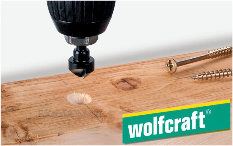 Pogłębiacz, fazownik śr.10mm Wolfcraft 2583000