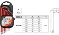 Klucze Torx Yato kpl. 7 sztuk YT-0562