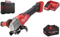 Szlifierka kątowa 125 mm Milwaukee M18FSAGV125XB-0X regulacja prędkości, hamulec, włącznik suwakowy