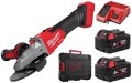 Szlifierka kątowa 125 mm z płaską głowicą Milwaukee M18FSAGF125XB z hamulcem i włącznikiem suwakowym