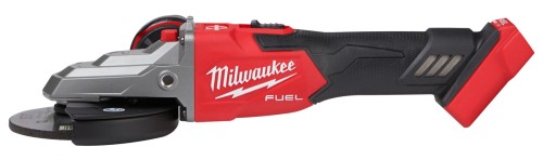 Szlifierka kątowa 125 mm z płaską głowicą Milwaukee M18FSAGF125XB z hamulcem i włącznikiem suwakowym