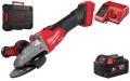 Szlifierka kątowa 125 mm z płaską głowicą Milwaukee M18FSAGF125XB z hamulcem i włącznikiem suwakowym