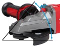 Szlifierka kątowa 125 mm z płaską głowicą Milwaukee M18FSAGF125XB z hamulcem i włącznikiem suwakowym