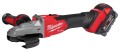 Szlifierka kątowa 125 mm z płaską głowicą Milwaukee M18FSAGF125XB z hamulcem i włącznikiem suwakowym