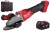 Szlifierka kątowa 125 mm z płaską głowicą Milwaukee M18FSAGF125XB z hamulcem i włącznikiem suwakowym
