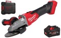 Szlifierka kątowa 125 mm z płaską głowicą Milwaukee M18FSAGF125XB z hamulcem i włącznikiem suwakowym