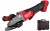 Szlifierka kątowa 125 mm z płaską głowicą Milwaukee M18FSAGF125XPDB-0X z hamulcem i włącznikiem łopatkowym w walizce,