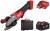 Szlifierka kątowa 125 mm z płaską głowicą Milwaukee M18FSAGF125XPDB z hamulcem i włącznikiem łopatkowym w walizce