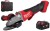 Szlifierka kątowa 125 mm z płaską głowicą Milwaukee M18FSAGF125XPDB z hamulcem i włącznikiem łopatkowym w walizce