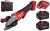 Szlifierka kątowa 125 mm z płaską głowicą Milwaukee M18FSAGF125XPDB z hamulcem i włącznikiem łopatkowym w walizce