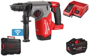 Młotowiertarka SDS+ Milwaukee M18ONEFHX-121X 1x aku. 12Ah FORGE™, ładowarka, walizka