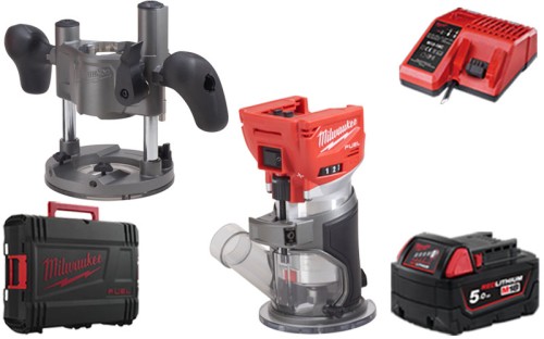 Frezarka górnowrzecionowa Milwaukee M18FTR8