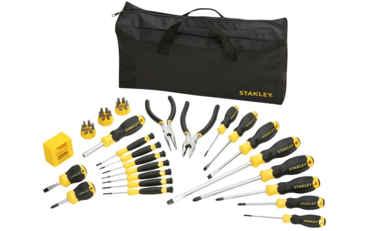 Zestaw narzędzi Stanley kpl 39 szt + torba 621140