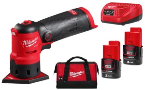 Szlifierka punktowa Milwaukee M12FDSS-302B 2x aku. 3.0Ah, ładowarka, torba