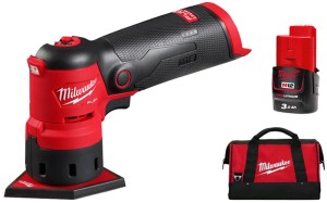 Szlifierka punktowa Milwaukee M12FDSS-0B + 1x aku. 3.0Ah z torbą, bez ładowarki