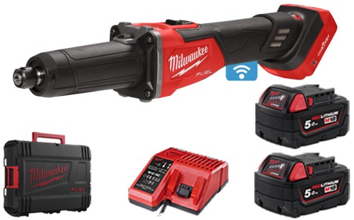 Szlifierka prosta Milwaukee M18FDGROVB z hamulcem i wyłącznikiem suwakowym