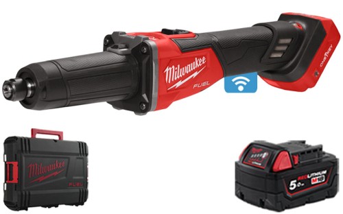 Szlifierka prosta Milwaukee M18FDGROVB z hamulcem i wyłącznikiem suwakowym