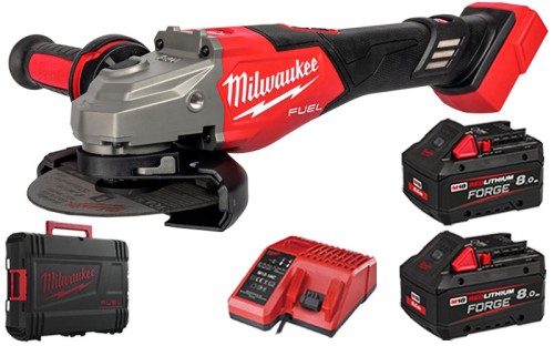 Wysokowydajna szlifierka kątowa 125 mm Milwaukee M18 FHSAG125XB2
