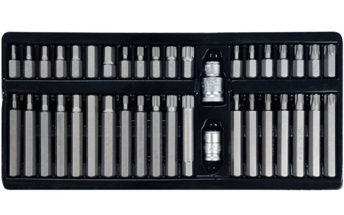 Klucze - bity YATO 40cz. typu: TORX, SPLINE, HEX YT-0400