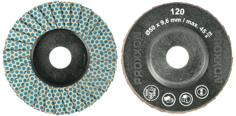 Tarcza listkowa z powłoką diamentową ziarnistość 120 kpl. 2szt. Proxxon LHW 28167