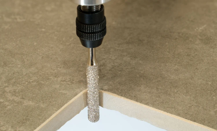 Sztyfty szlifierskie diamentowe Proxxon cylinder Ø 5 mm kpl 2 szt 28246
