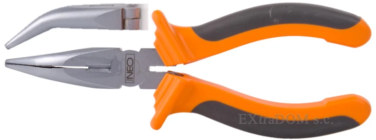Szczypce wydłużone wygięte Neo Tools 160mm 01-015