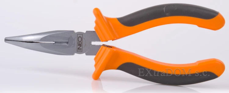 Szczypce wydłużone wygięte Neo Tools 160mm 01-015