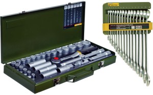 Zestaw narzędzi Proxxon 44cz. klucze nasadowe 23000 + płasko-oczkowe 23821 Polska Gwarancja