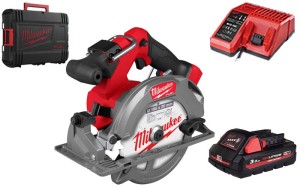 Pilarka tarczowa 165mm Milwaukee M18FCS552-301X 57 mm 1x aku. HIGH OUTPUT 3.0Ah ładowarka walizka