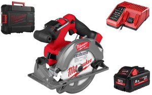 Pilarka tarczowa 165mm Milwaukee M18FCS552-551X 57 mm 1x aku. HIGH OUTPUT 5.5Ah ładowarka walizka