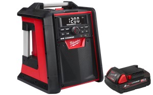 Radio - ładowarka do akumulatorów Milwaukee M18RC-0 + 1x aku. 2Ah M18B2