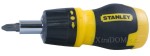 Wkrętak Multibit Stanley z grzechotką + 6 końcówek 66-358