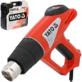 Yato opalarka 2000W 70600°C +akcesoria wyświetlacz LCD YT-82293