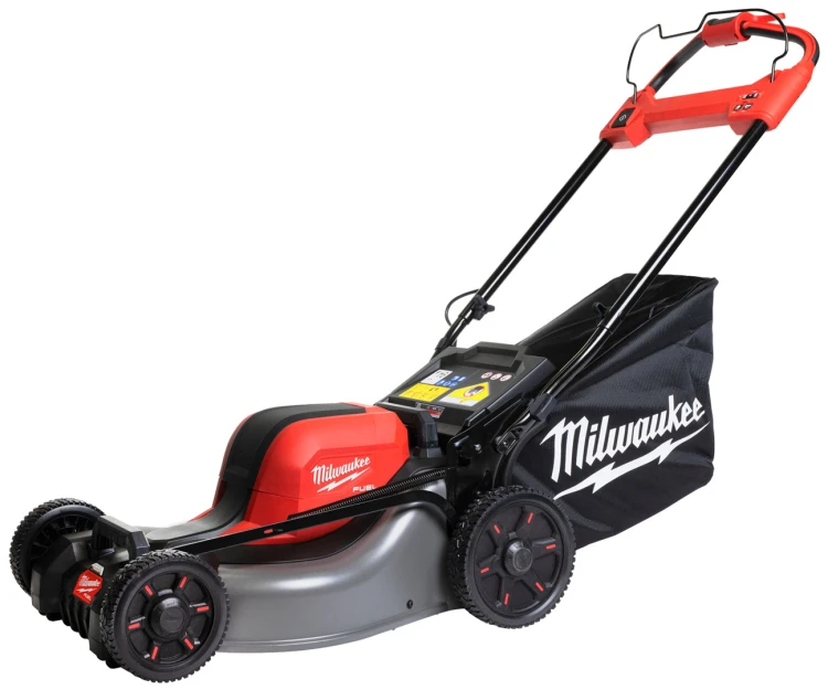 Kosiarka akumulatorowa Milwaukee M18F2LM46-802 M18 FUEL™ 2x aku. 8.0Ah FORGE, super ładowarka M18 DBSC, z napędem 46 cm na dwa akumulatory 4933499215