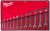 Klucze płaskie Milwaukee kpl. 12 szt. w etui 4932492714