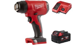 Opalarka akumulatorowa Milwaukee M18BHG-501 1x aku. 5.0Ah, ładowarka