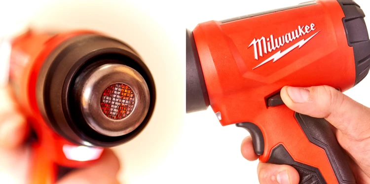 Opalarka akumulatorowa Milwaukee M18BHG-0 + 1x aku. 5.0Ah, bez ładowarki
