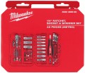 Zestaw narzędzi Milwaukee: grzechotka, nasadki 1/4“ i bity udarowe kpl. 42 szt. 4932498382