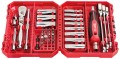 Zestaw narzędzi Milwaukee: grzechotka, nasadki 1/4“ i bity udarowe kpl. 42 szt. 4932498382