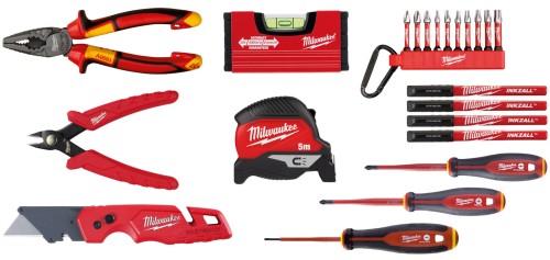 Narzędzia dla elektryka Milwaukee kpl. 23 cz. w plecaku Packout 4932501189