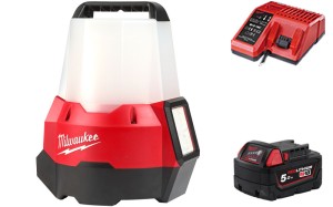 Lampa strefowa Milwaukee M18TAL-501 2200lm 1x aku. 5.0Ah szybka ładowarka