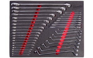 Wkładka piankowa Milwaukee z zestawem kluczy 36 cz.  4932500758